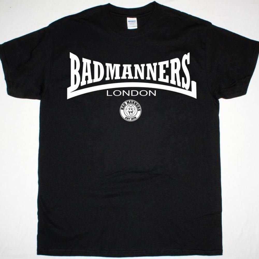 Bad Manners London New Black T-Shirt